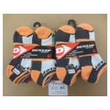 12 New Pair Dunlop Ladies Size 9-11 Socks