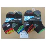 12 New Pair Dunlop Boys Size 6-8 Socks