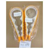 2 New Easy Grip Jar & Bottle Openers