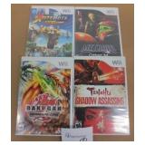 4 New Sealed Wii Games