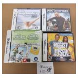 4 New Sealed Nintendo DS Games