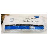 New Mainstays 46" x 20" Body Pillow