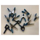 Lot of Spring Clamps