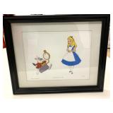 Alice in Wonderland Framed Print 15" x 13"