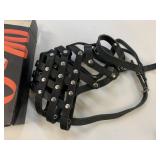 New Leather Muzzle For Large Dogs