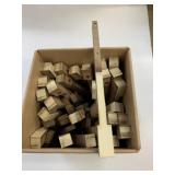 Box Lot of Piano Keys