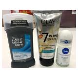 Dove, Olay & Nivea Products