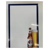 Molson Canadian 67 White Board 15" x 23"