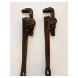 2x 18" Pipe Wrenches