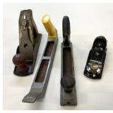 2 Wood & 2 Surform Planes