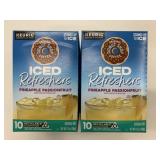 20x K-Cups Donut Shop Iced Refresher Pineapple &
