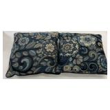 2x 16" Square Throw Pillows