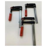 3x 6x12" Bar Clamps Heavy Duty