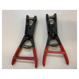 2 New Lever Punch/Ear-Marking Pliers