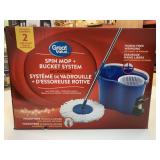 New Great Value Spin Mop & Bucket System