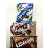 12 Candy Bars ~ Caramilk, Aero & Bounty