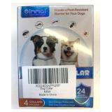 New 4 Pack Dog Flea & Tick Collars