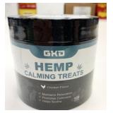 120 GKD Hemp Calming Treats for Dogs & Cats