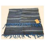 New Rivanica Hand Woven Rug 24" x 36" Blue