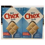 2x 340g General Mills Chex Rice Cereals