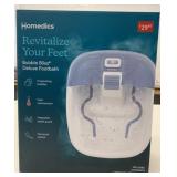 Homedics Bubble Bliss Deluxe Foot Bath *Gently
