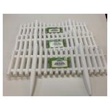 3 New 4 Pack Expert Gardener Decorative Fence 23"