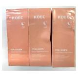 3x 75ml KOEC Collagen Night Wrapping Mask