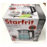 New Starfrit 1.7L Electric Glass Kettle