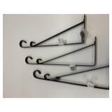 3 New 15" Metal Plant Brackets