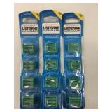 3 New Packs of 28 Listerine Ultraclean Flossers