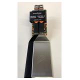 New Blackstone 2 Pc Wide Griddle Spatula SS Set