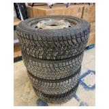 4 IceMax 205 55 16 Winter Tires On 5x114.3 Rims