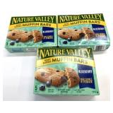 3x 175g Nature Valley Soft Baked Muffin Bars