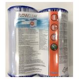 2 New Flow Clear Pool Filters