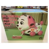 New Bilingual Musical Puppy Toy
