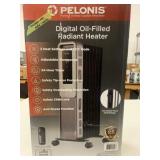 New/Open Box Pelonis Digital Oil-Filled Radiant