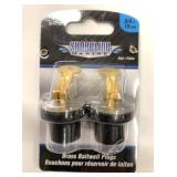 New Shoreline Brass Baitwell Plugs