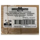 New Combination Power Trowel Blades 8' x 18'