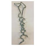 2 New Heavy Duty Pet Leash Ground Anchors