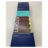 New Levolor Faux Wood Blind 27x72' Can Trim to 22'