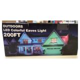 New 200ft LED Colorful Eaves Lights