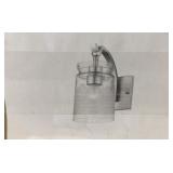 New Golden Lighting 1 Light Wall Sconce Pewter