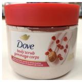 New 425g Dove Body Scrub Pomegranate & Shea