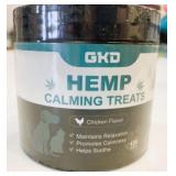 120 GKD Hemp Calming Treats for Dogs & Cats