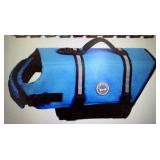New Size S Ripstop Blue Dog Life/Swim Jacket