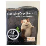 New 24 Pack Disposable Cage Liners