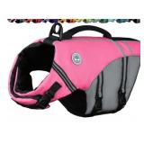 New Size S Sport Style Pink Dog Life Jacket