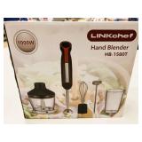 New/Open Box Linkchef Hand Blender Set Kit