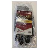 12 New Pairs Palm Coated Size 9 Gloves