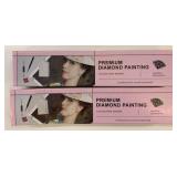2 New Premium Diamond Painting Kits